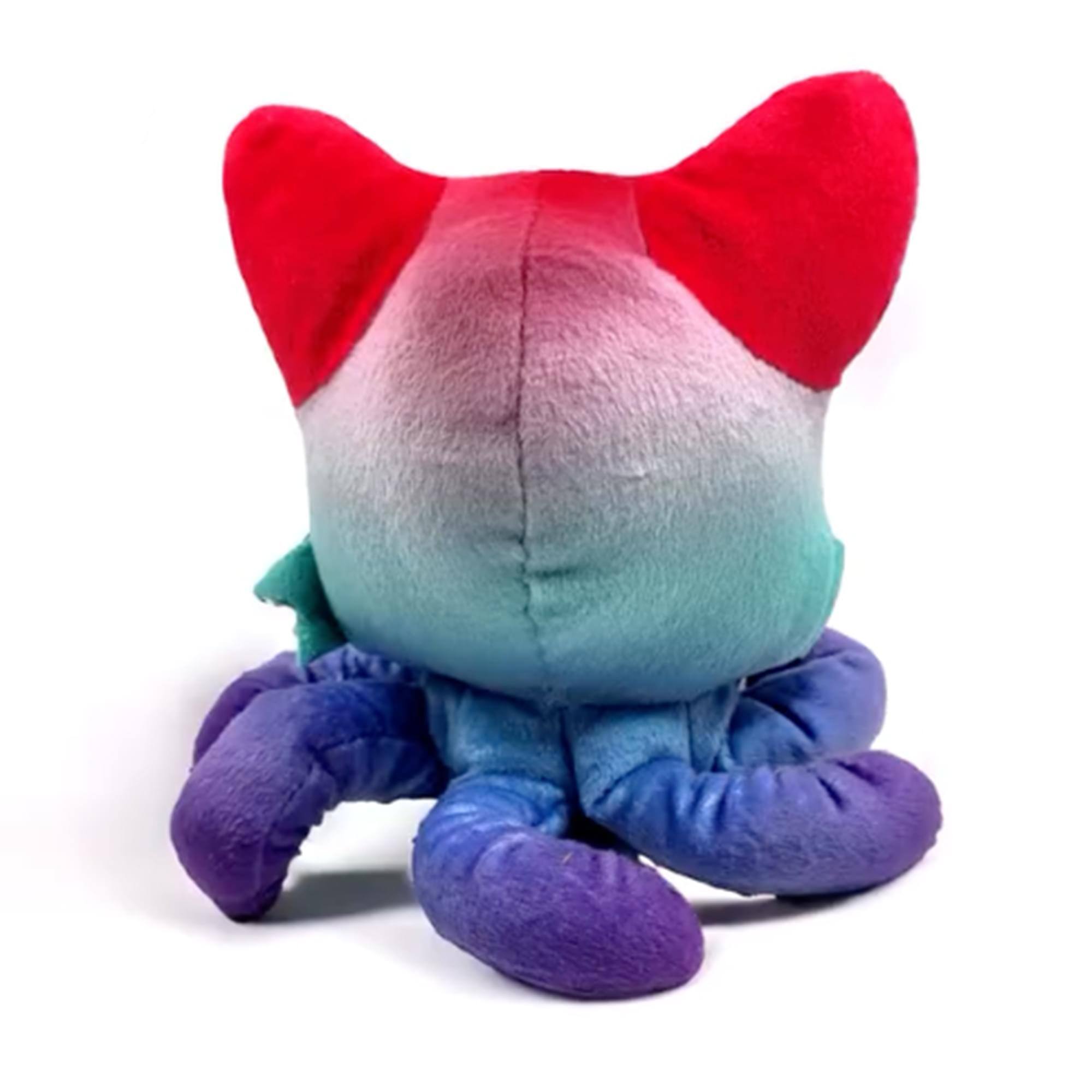 Alt View 2. Tentacle Kitty - Tentacle Kitty Atomic Vibration 6 Inch Little One Plush - Multi-Colored.