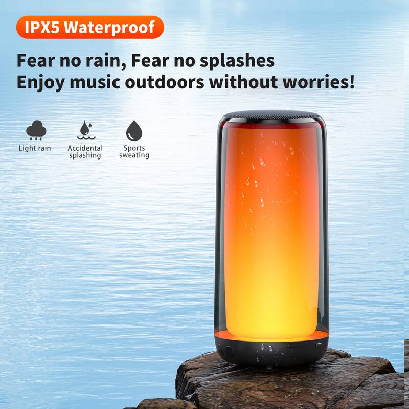 IPX5 Waterproof

Fear no rain, Fear no splashes  
Enjoy music outdoors without worries!

- Light rain
- Accidental splashing
- Sports sweating