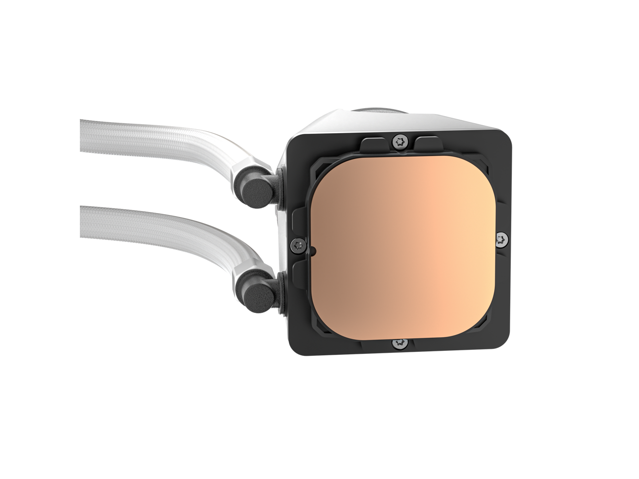 Alt View 3. Antec - Skeleton Matrix 360 ARGB Liquid CPU Cooler, 360mm Radiator, Single-Frame Fan, Hydraulic Bearing, Copper Base - White.