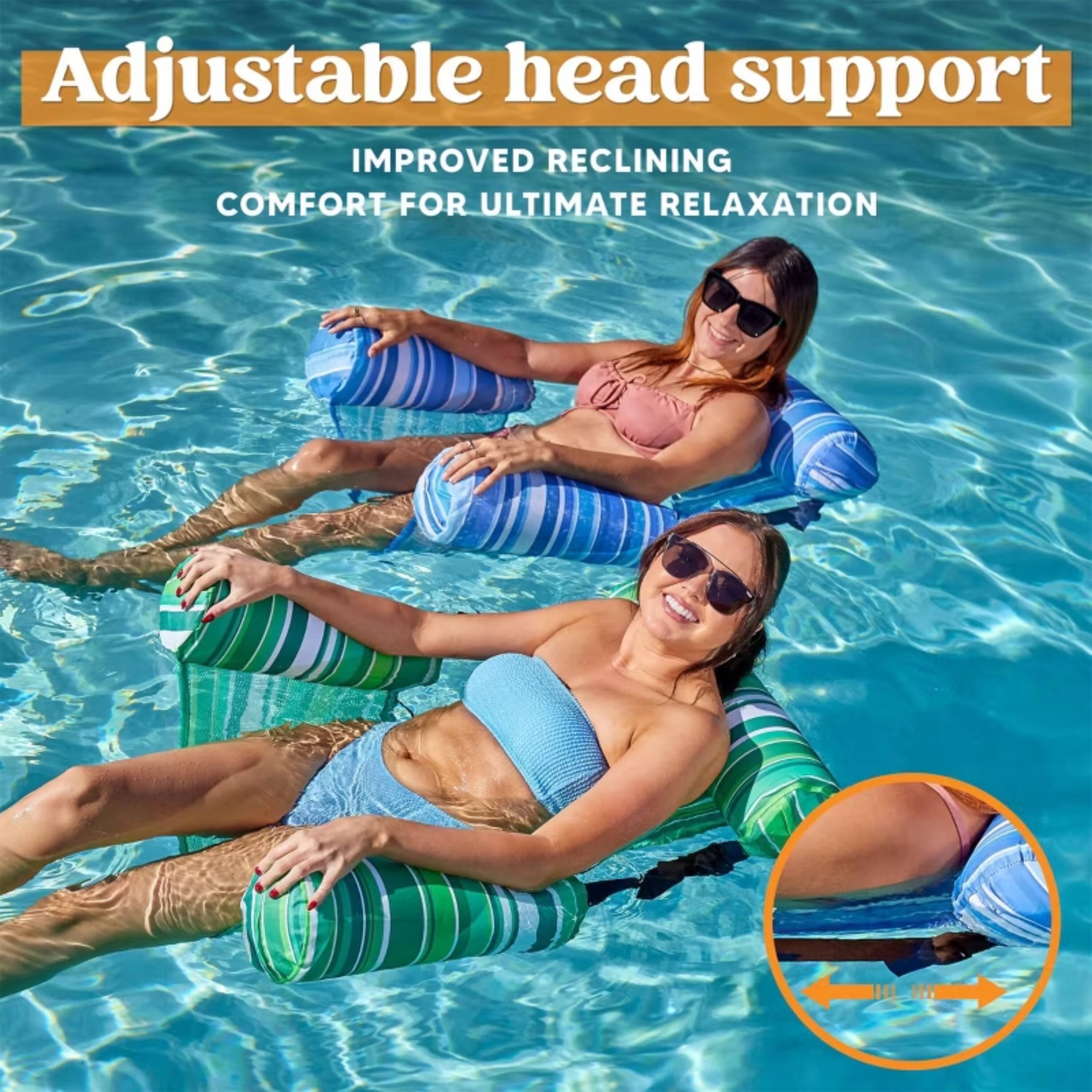 Adjustable head support  
IMPROVED RECLINING COMFORT FOR ULTIMATE RELAXATION