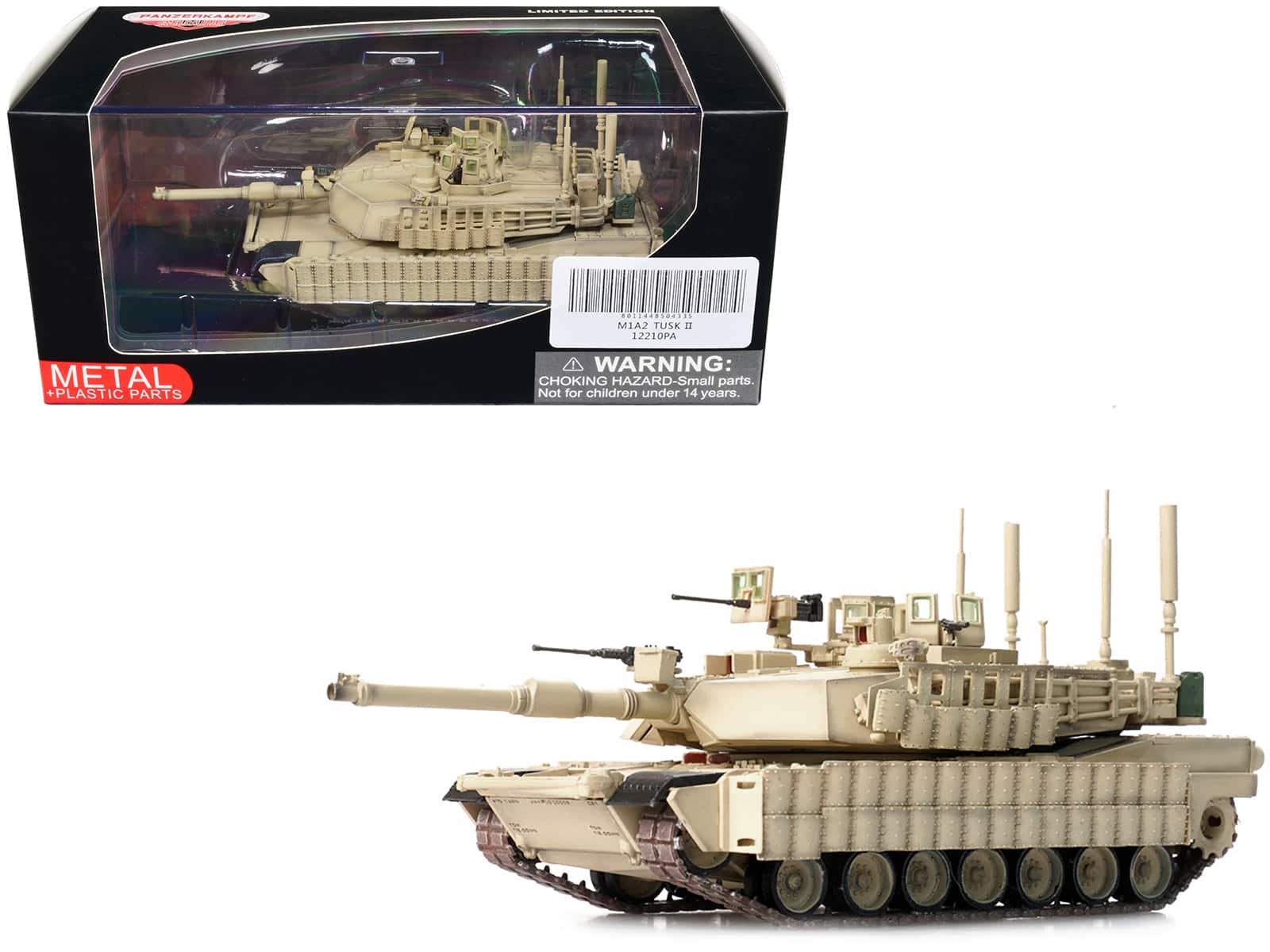 "General Dynamics M1A2 Abrams TUSK II MBT (Main Battle Tank) ""Armor Premium"" Series 1/72 Diecast Model by Panzerkampf" price history on PriceWatchPro