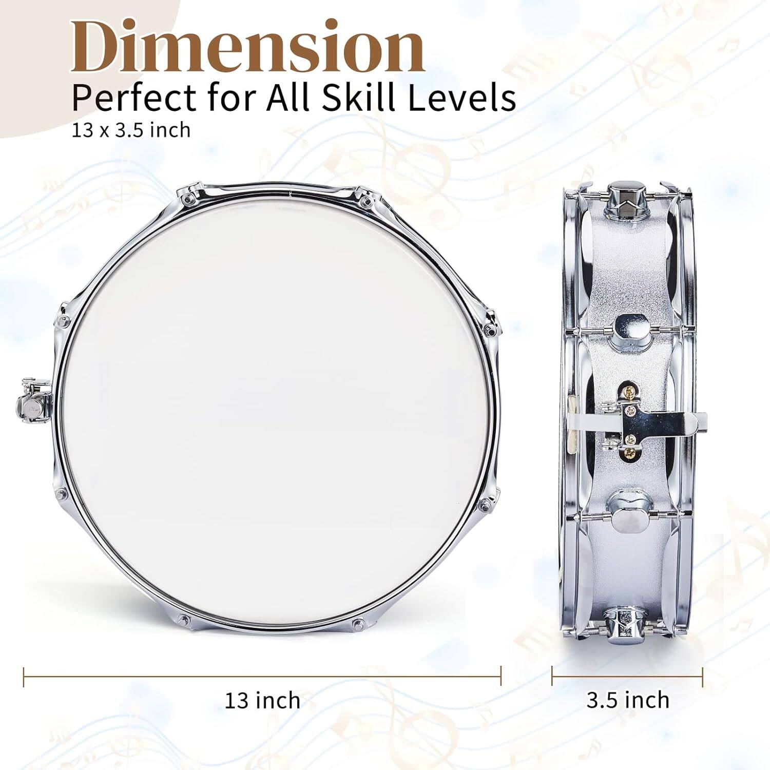 Dimension  
Perfect for All Skill Levels  
13 x 3.5 inch  

13 inch  
3.5 inch