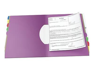 Alt View 3. Pendaflex - PileSmart Project Sorters, Letter Size, 10-Tab - Blue.