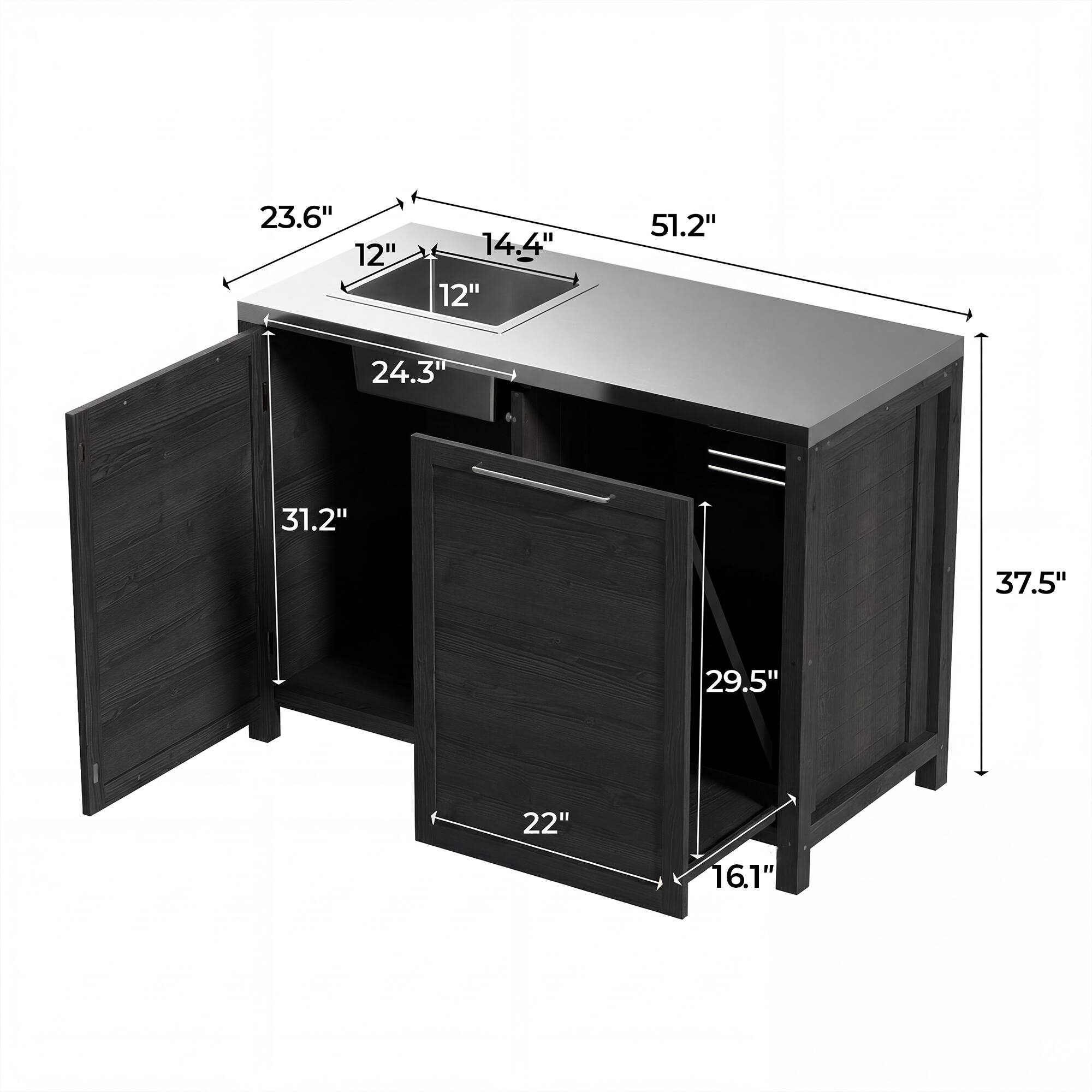 23.6" 12" 14.4" 12" 51.2" 24.3" 31.2" 37.5" 29.5" 22" 16.1"
