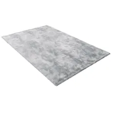 Front. VEVOR - Indoor Plush Area Rugs, 6 x 9 ft Soft Plush Carpet, Furry Shag Area Rugs for Living Room, Bedroom, Modern Home Decor - Light grey.
