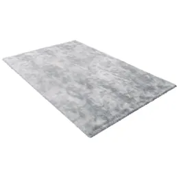 VEVOR - Indoor Plush Area Rugs, 6 x 9 ft Soft Plush Carpet, Furry Shag Area Rugs for Living Room, Bedroom, Modern Home Decor - Light Gray