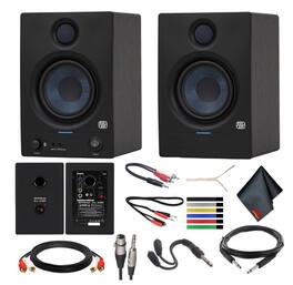 Bundle - PreSonus - Eris 4.5BT Bluetooth Studio Monitors Speakers, Pair