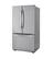 Alt View 1. LG - 23 Cu. Ft. French Door Counter-Depth Smart Refrigerator with Ice Maker - Stainless Steel.
