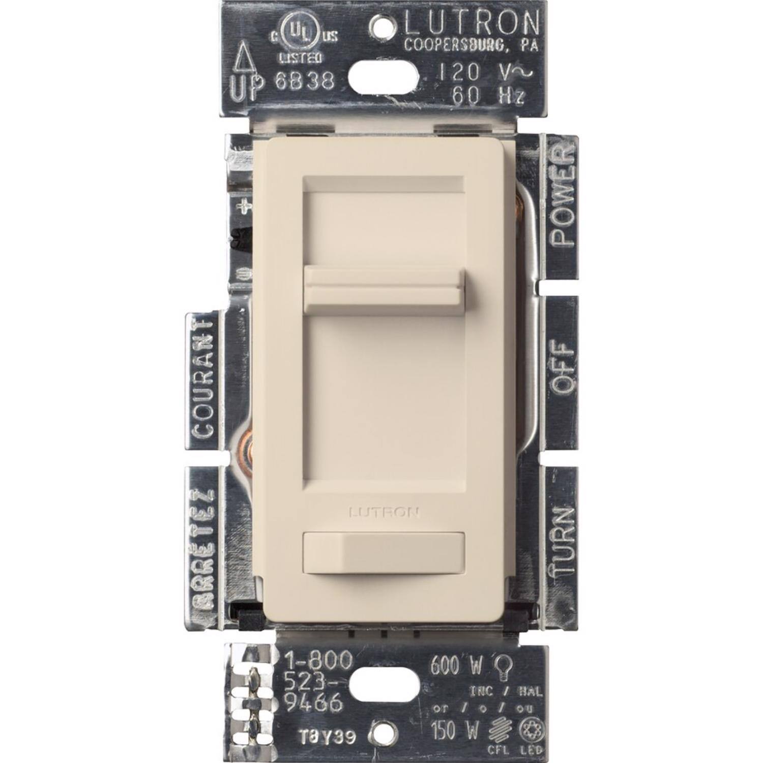LUTRON  
COOPERSBURG, PA  
120 V  
60 Hz  
UP 6838  
POWER  
COURANT OFF  
TURN  
ARRETEZ  
1-800 523-9466  
600 W  
IRC / HAL  
or / ou  
150 W  
CFL LED  
T0Y39