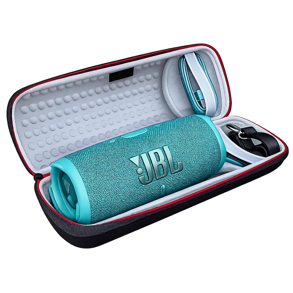 JBL Charge 5 Portable Waterproof Bluetooth Speaker with Winguard