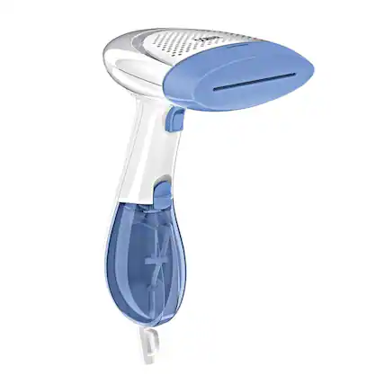 Front. Conair - Conair ExtremeSteam 1200 Watt Handheld Fabric Steamer in Blue - Blue.