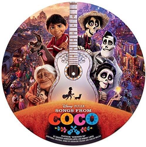 Disney PIXAR  
SONGS FROM COCO  
Featuring "Remember Me"  
Original Music and Lyrics by Kristen Anderson-Lopez and Robert Lopez  
Songs Arranged by Germaine