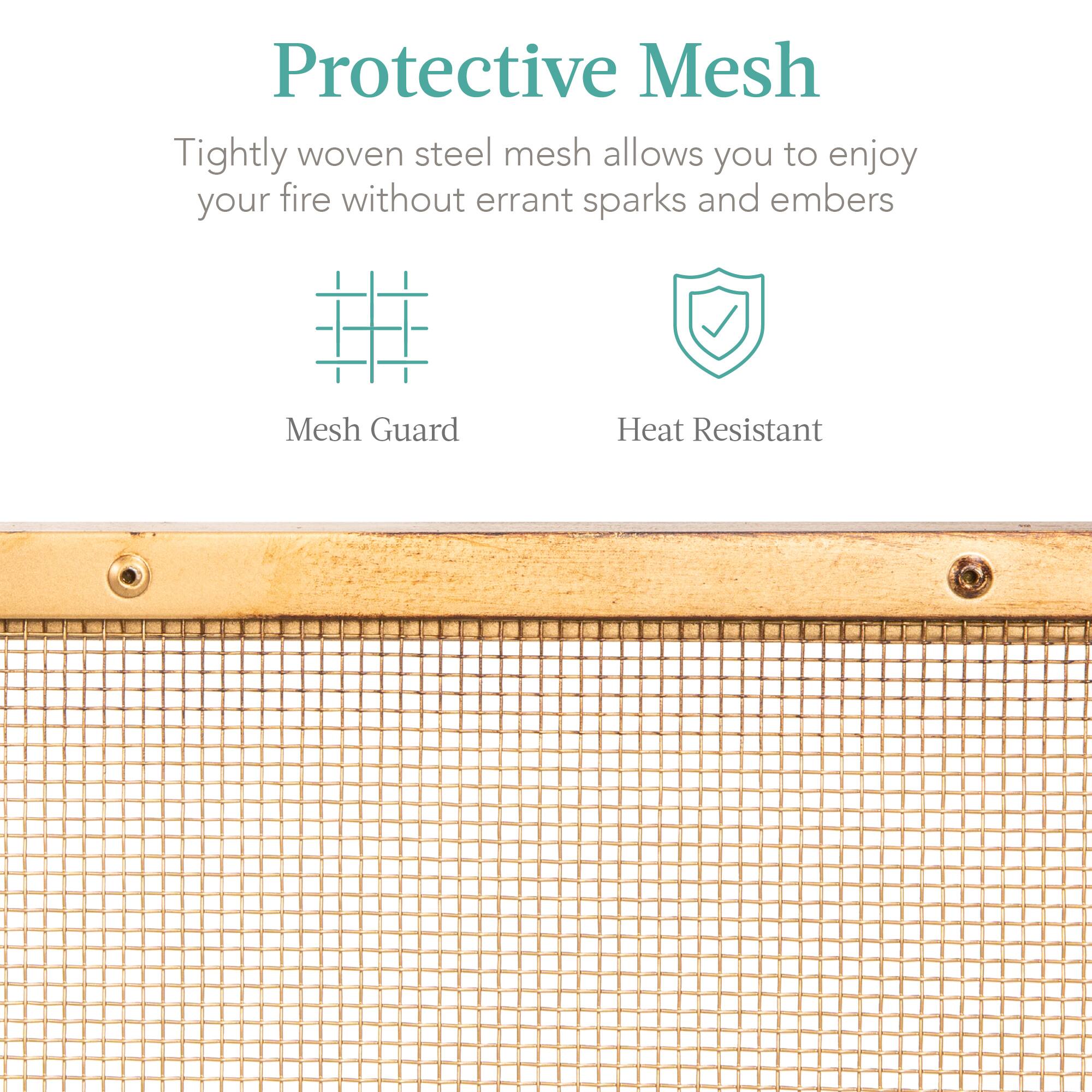 Protective Mesh

Tightly woven steel mesh allows you to enjoy your fire without errant sparks and embers.

Mesh Guard
Heat Resistant