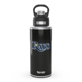 Tervis - Tampa Bay Rays 32oz. Carbon Fiber Wide Mouth Bottle - Multicolor