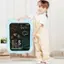 Alt View 13. Costway - Kids Easel for Two Adjustable Height Double Sided Art Easel Blue - Blue & White.