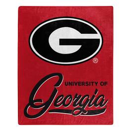 Northwest - Georgia Bulldogs 50" x 60" Signature Raschel Plush Throw Blanket - Multicolor