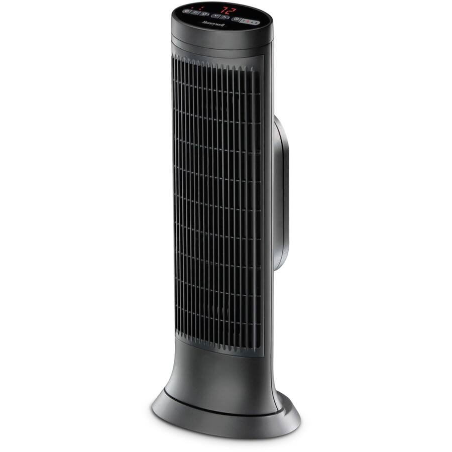 Digital Timer Setting Switch Honeywell Digital Ceramic Tower Heater Electric 1500 W 2 x Heat ...
