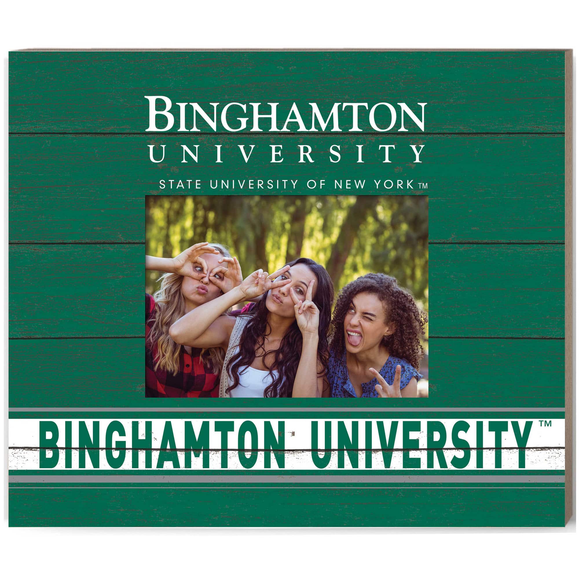 Jardine - Binghamton Bearcats 11'' x 13'' Team Spirit Scholastic Picture Frame - Green price history on PriceWatchPro