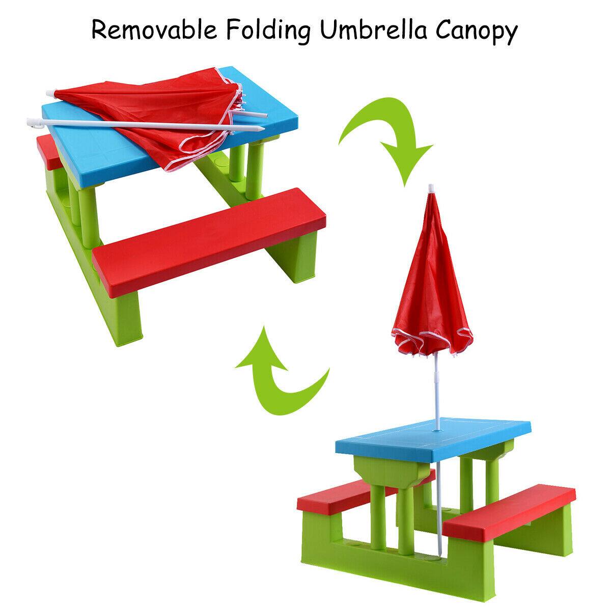 Removable Folding Umbrella Canopy