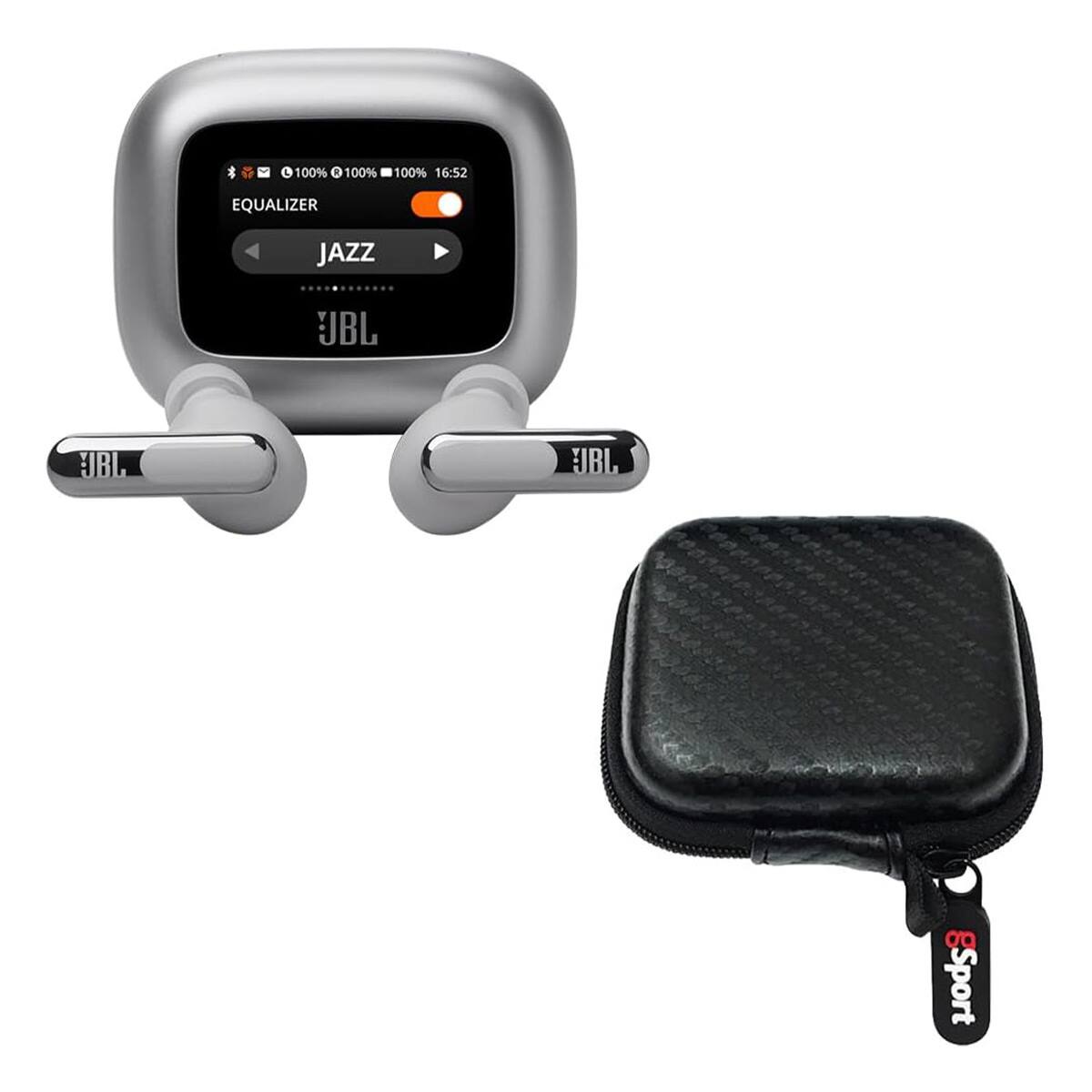 100% 100% 100% 16:52  
EQUALIZER  
JAZZ  
JBL  
JBL  
JBL  
gSport
