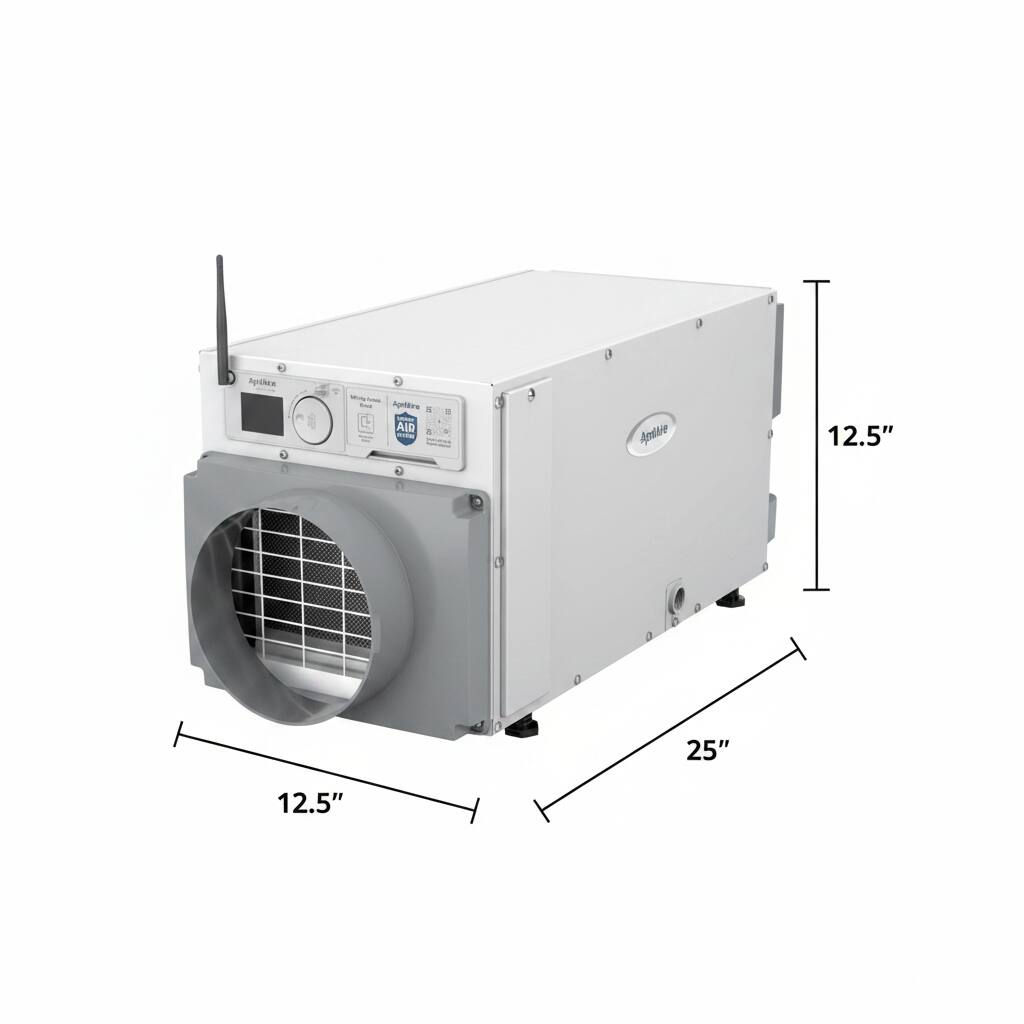 Atkcc - I Agatere a AIR a Apdar - 12.5" x 25" x 12.5"