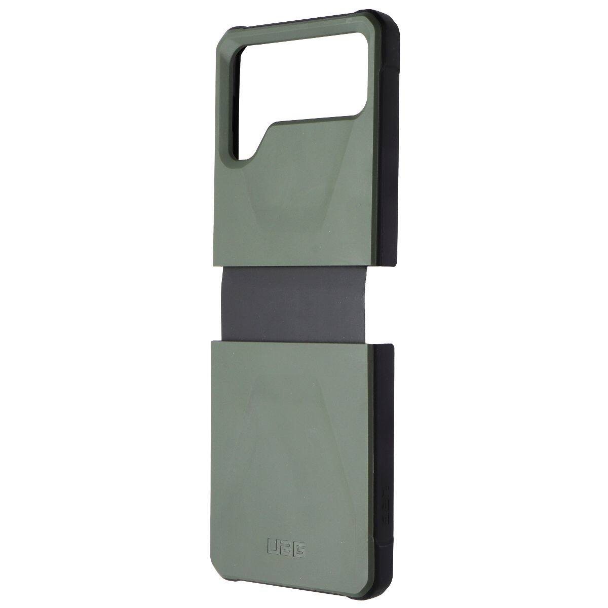 Front. Urban Armor Gear - Urban Armor Gear Civilian Series Case for Samsung Galaxy Z Flip4 5G - Olive - Green.