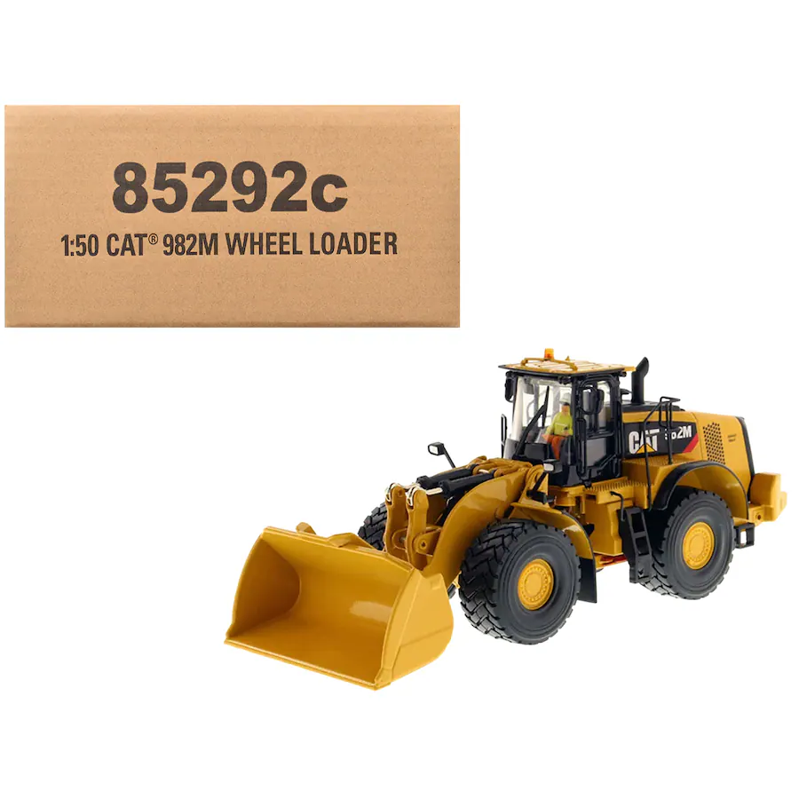Cat Loader Bucket Model CAT Caterpillar 982M Wheel Loader with Operator