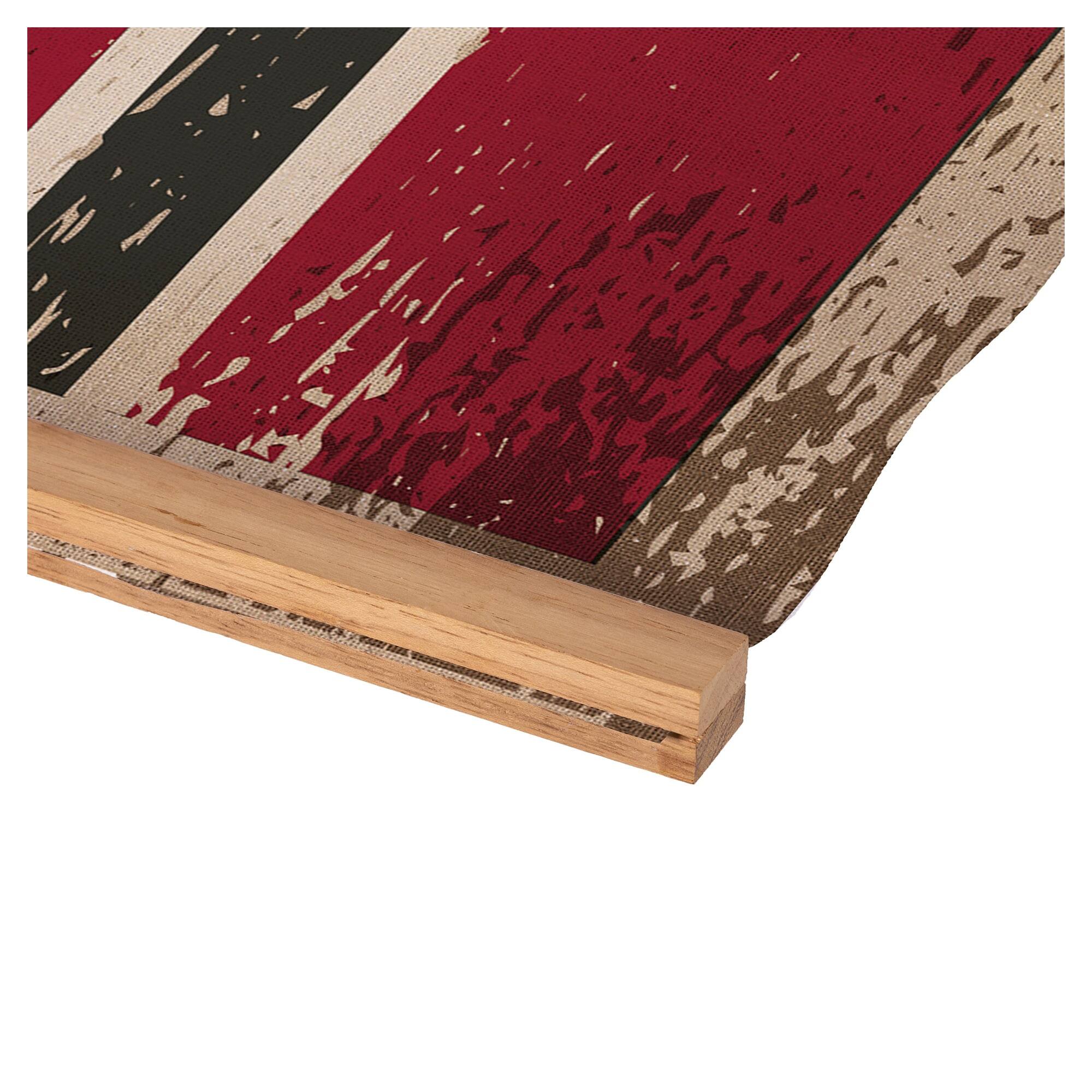 Alt View 3. Evergreen Enterprises - Arkansas Razorbacks 36" x 54" Large Canvas Wall Art Tapestry with Wood Frame - Multicolor.
