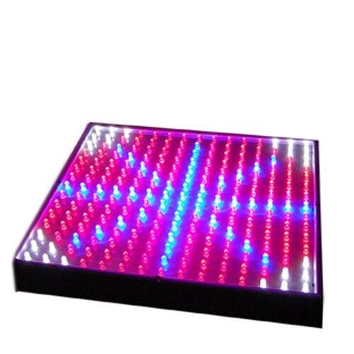 Back. HQRP - Indoor Garden LED Grow Light Panel - Full Spectrum 225 LED, 14 W, 12 in, 110-220 V.