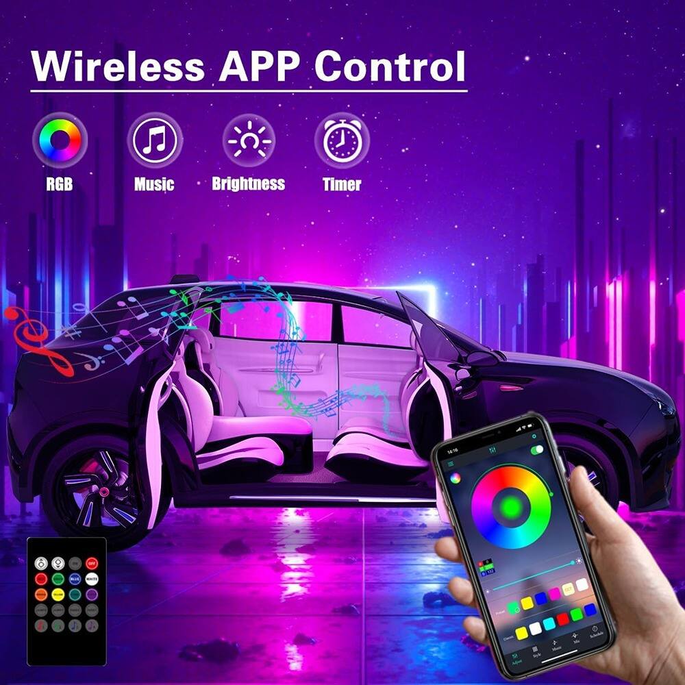 Wireless APP Control

RGB
Music
Brightness
Timer