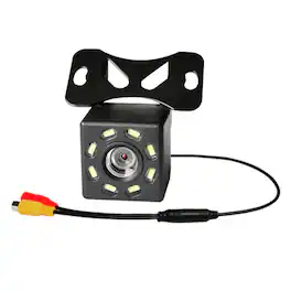 Cluzine - 8 LED HD Car Backup Camera, 170° Wide Angle, IP68 Waterproof, Night Vision, Reverse Parking Assist