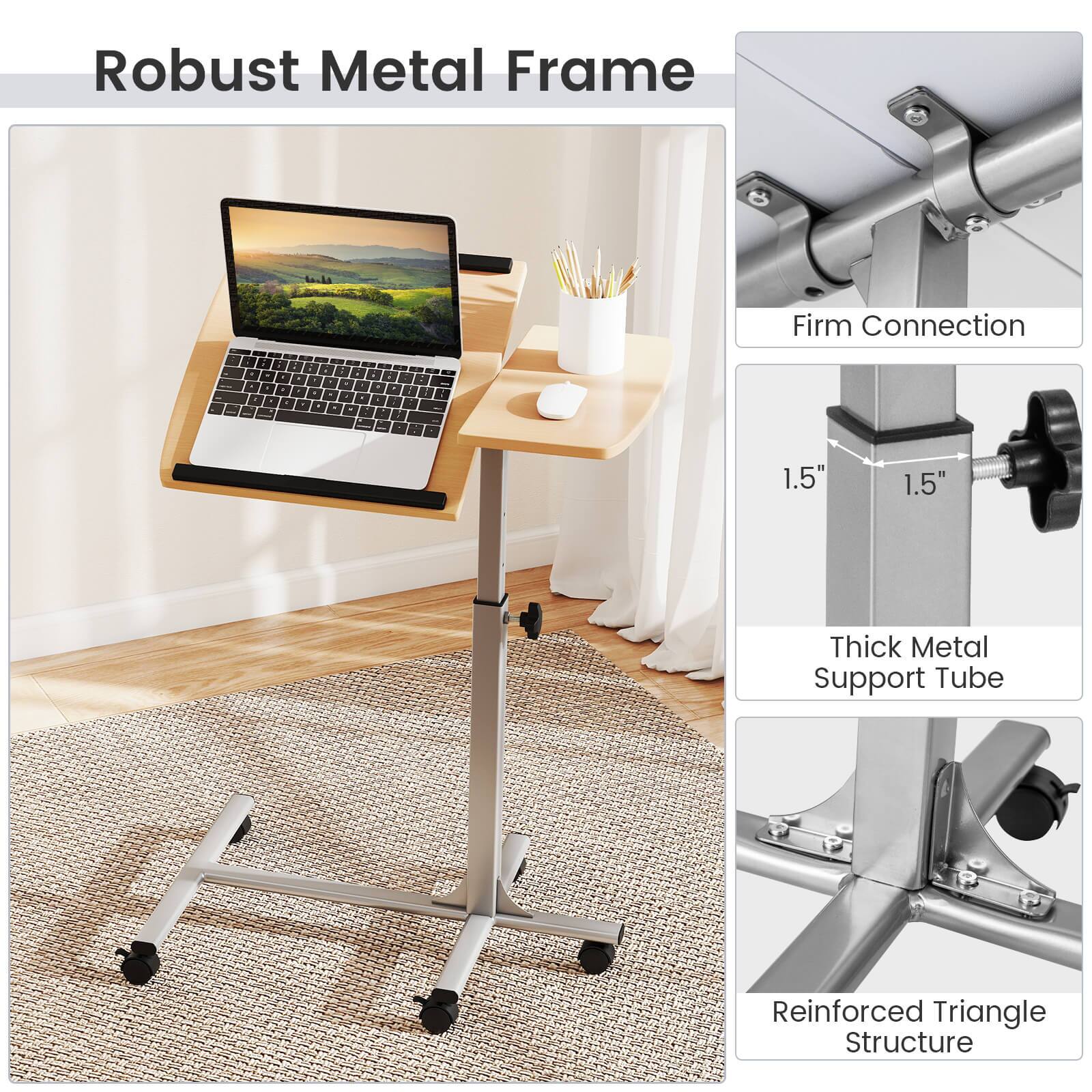 Robust Metal Frame  
- Firm Connection  
- 1.5" Thick Metal Support Tube  
- Reinforced Triangle Structure