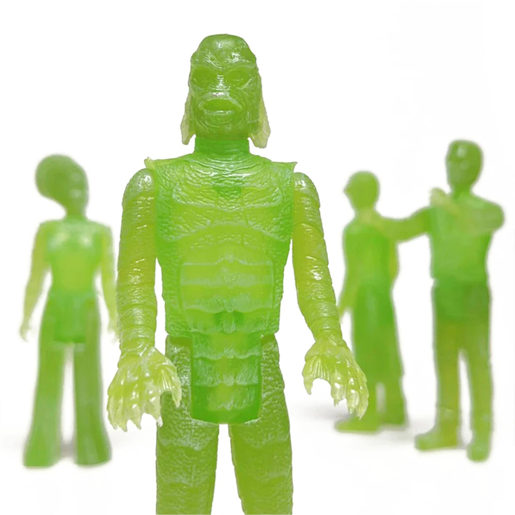 Alt View 10. Super7 - Universal Monsters Haunted Crypt (Glow In The Dark Edition) ReAction Figure Set - Green.