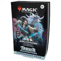 Wizards of The Coast - Magic: The Gathering Tarkir: Dragonstorm Commander Deck - Jeskai Striker - Front_Zoom