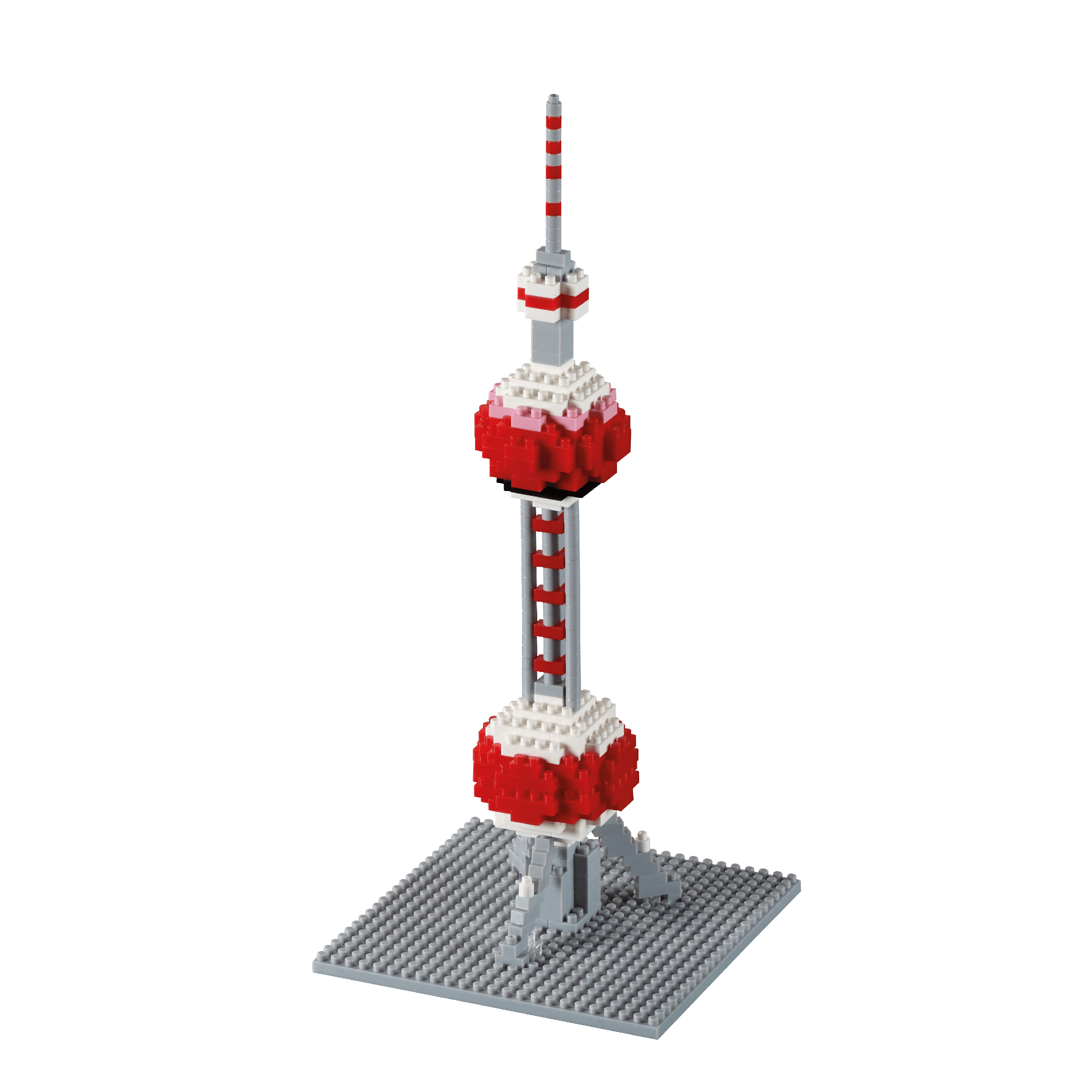 Front. Brixies - Brixies PEARL OF ORIENT TOWER Building Set for Kids.