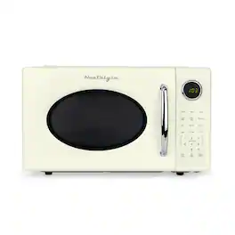 Nostalgia - Retro 1.1 cu. ft. 1000 - Watt Countertop Microwave - Ivory