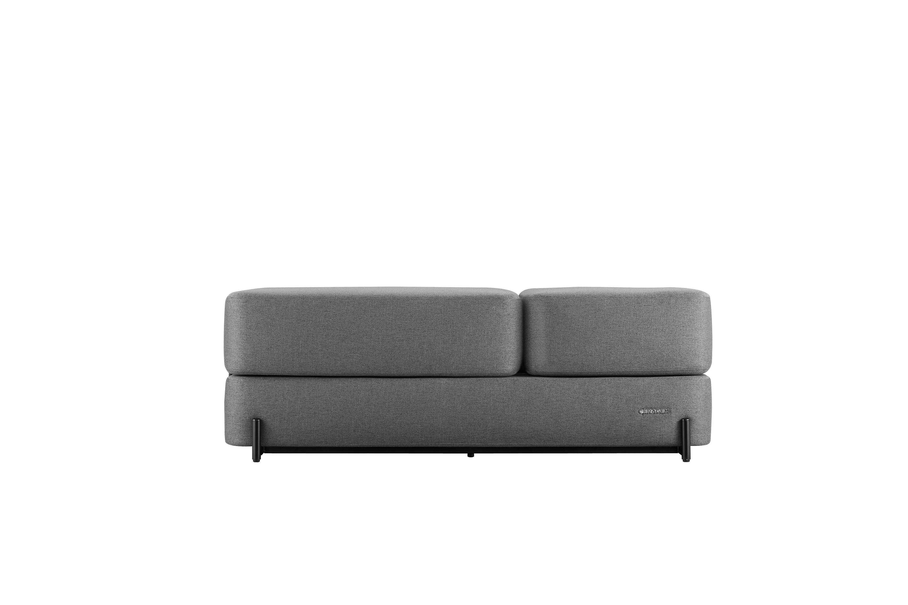 Left. CERAGEM - Ceragem S4 Massage Lounger - GRAY.