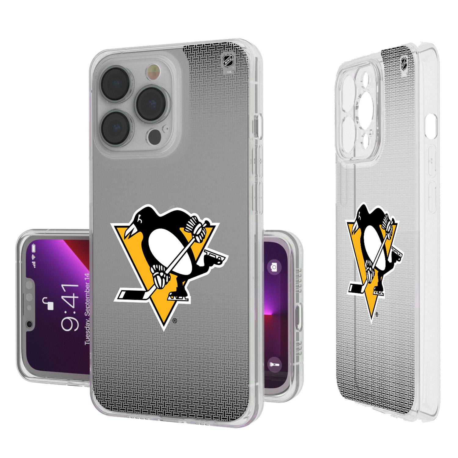 Keyscaper - NHL - Pittsburgh Penguins Linen Logo iPhone Clear Case - 13 mini - Multicolor price history on PriceWatchPro