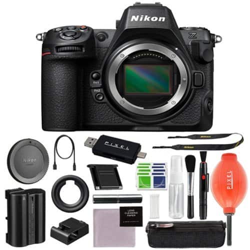 Bundle - Z8 FX-Format Mirrorless Camera Body with Advanced Accessories | 1695 | Nikon z8 - Black