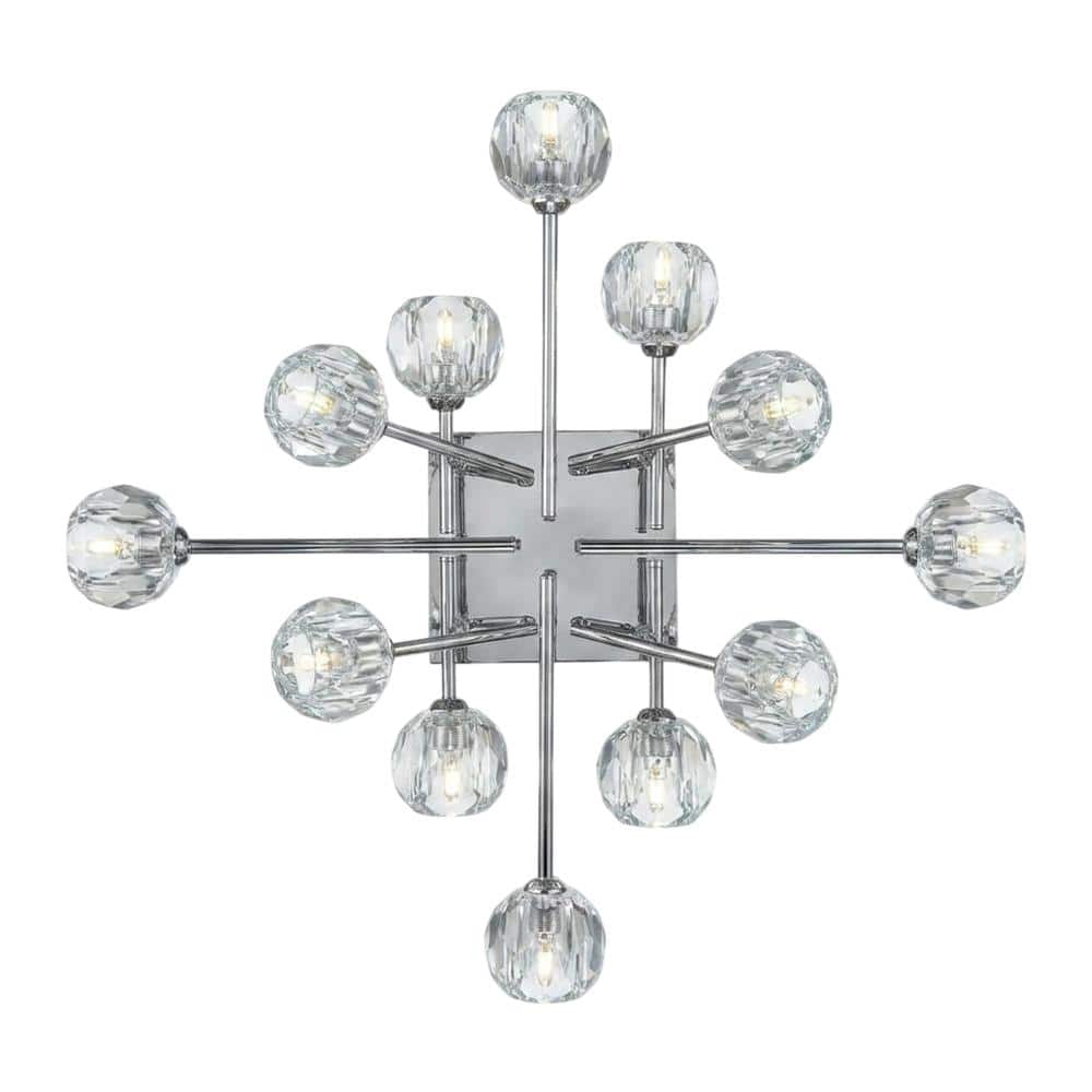 Elegant Lighting - Eren 31 inch Flush Mount - Chrome price history on PriceWatchPro
