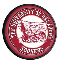 The Fan-Brand - Oklahoma Sooners 18'' x 18'' Boomer Slimline Illuminated Wall Sign - Multicolor