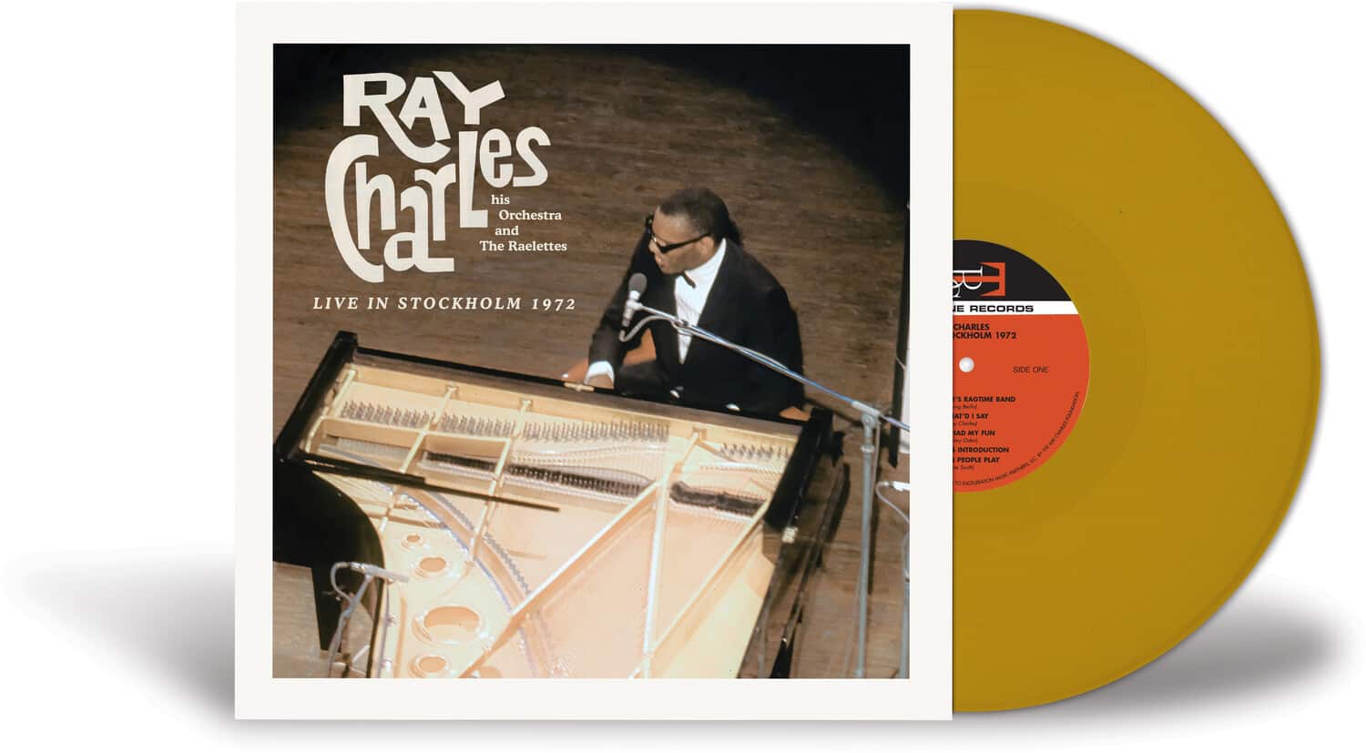Ray Charles - Live In Stockholm 1972   - VINYL LP price history on PriceWatchPro