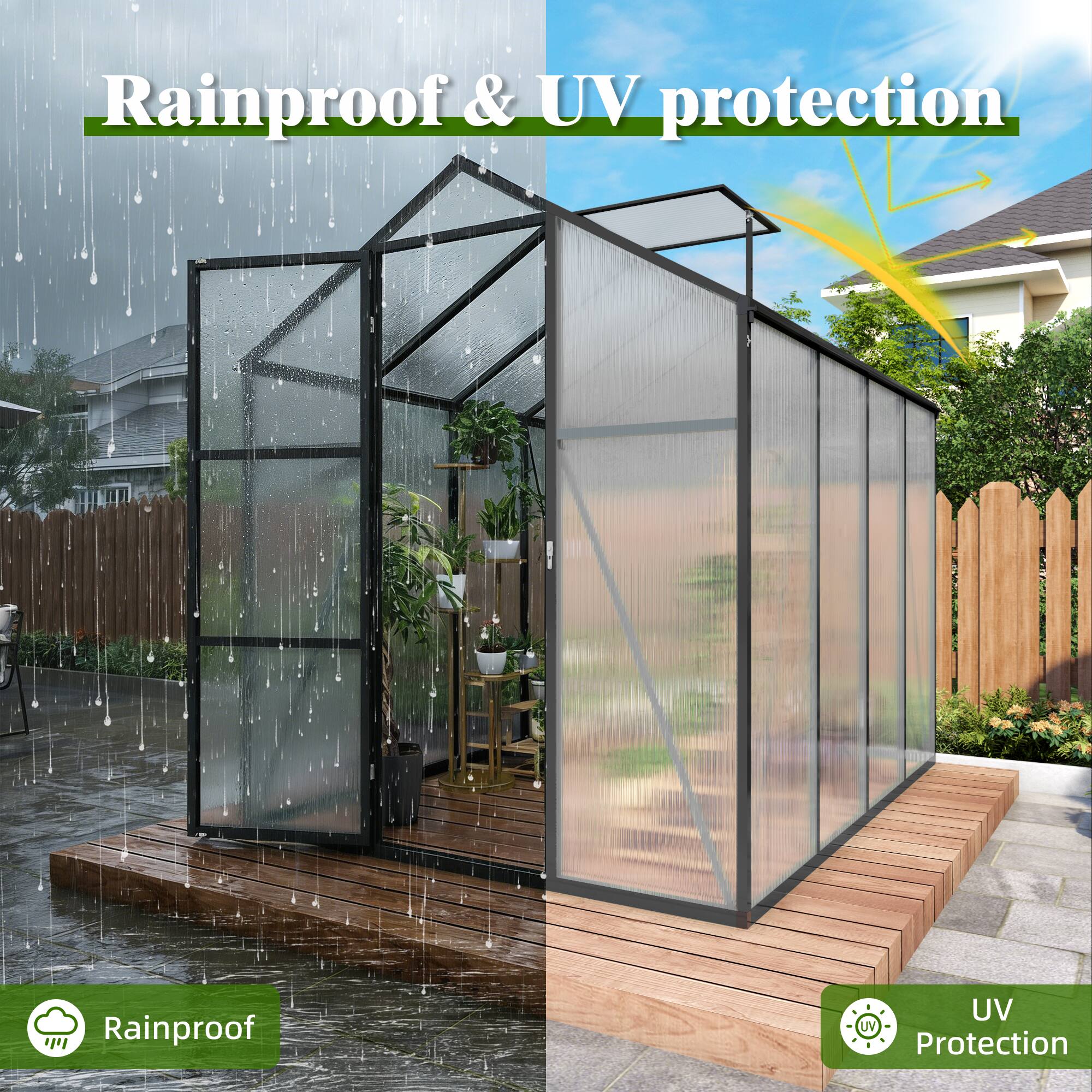 Rainproof & UV protection

Rainproof

UV Protection