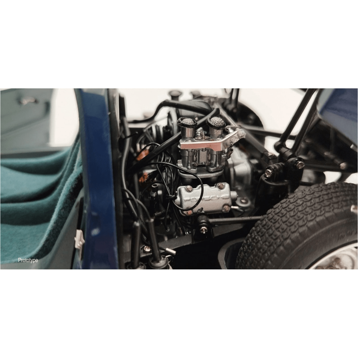 Alt View 9. CMC - Porsche 904 Carrera GTS Dark Blue with White Stripe "Bonhams Scottsdale Auction 2017" Limited Ed 1/18 Model Car by CMC.
