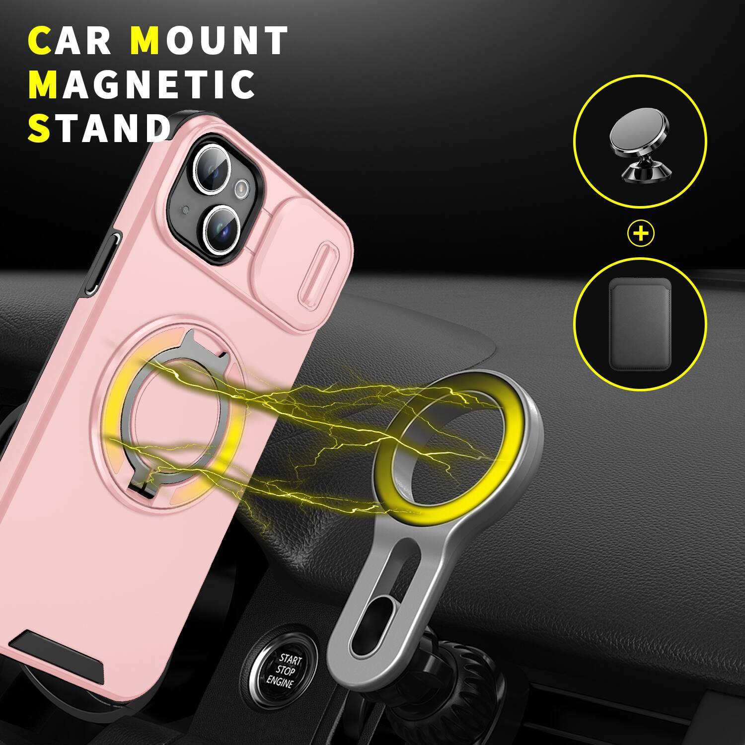 CAR MOUNT MAGNETIC STAND

START STOP ENGINE