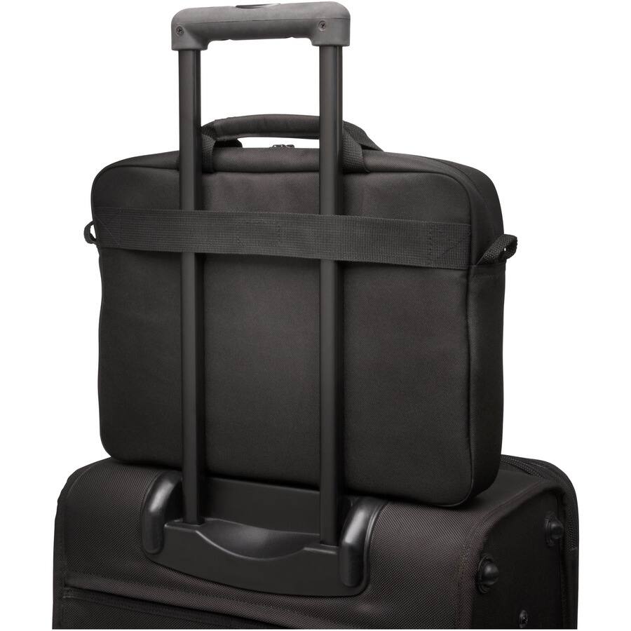 Alt View 1. Kensington - Kensington LS240 Carrying Case for 10" to 14.4" Notebook - Black - Drop Resistant - Handle, Shoulder Strap, Trolley - Black.