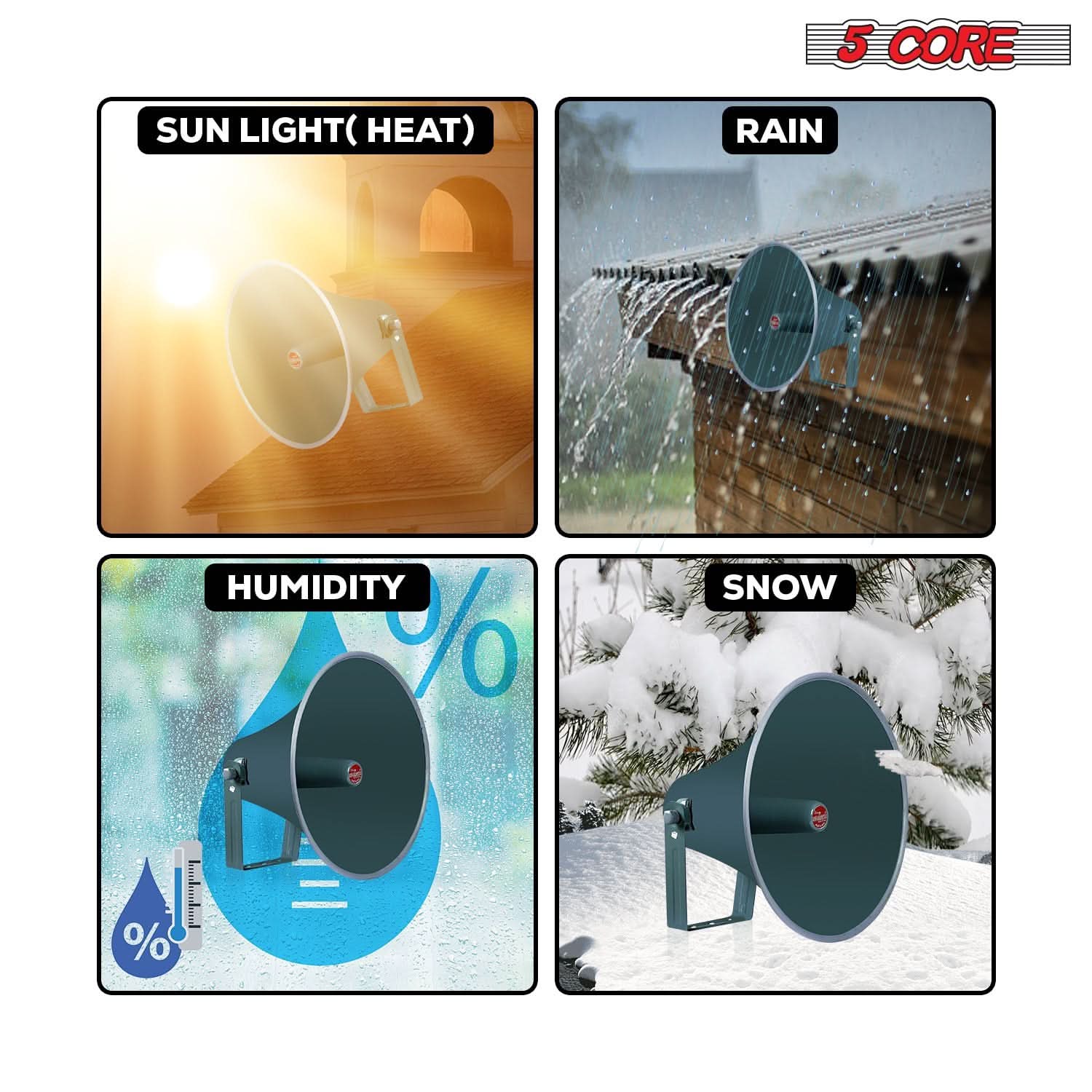 5 CORE

1. SUN LIGHT (HEAT)
2. RAIN
3. HUMIDITY %
4. SNOW %