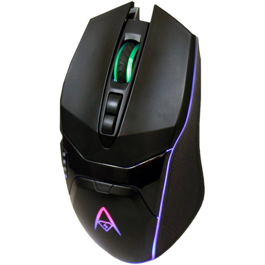 Alt View 6. Adesso - iMouse X5 - 6400 DPI, RGB illuminated Gaming Mouse - 6 level adjustable DPI up to 6400 - 7 buttons - adjustable weight - - Unknown.