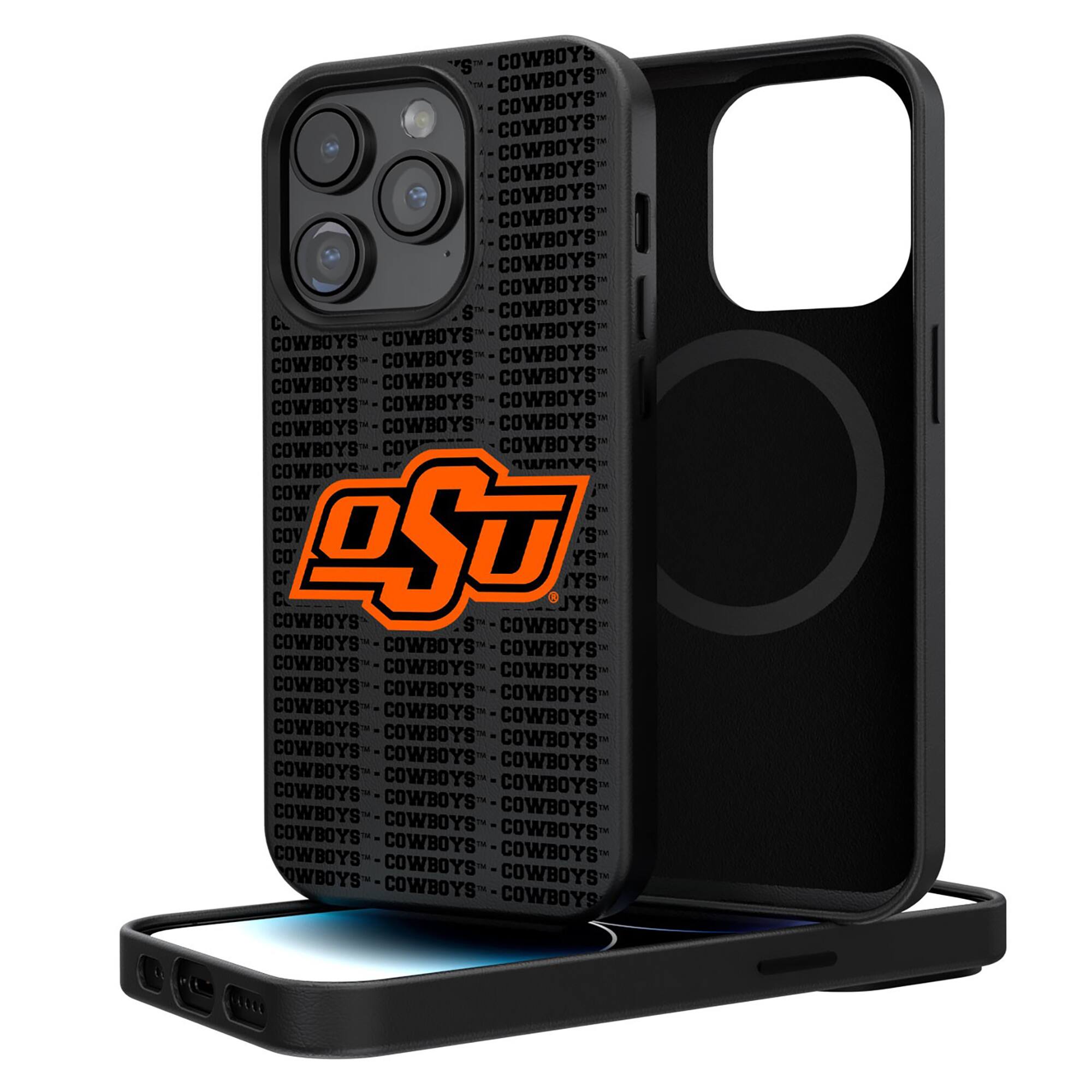 Keyscaper - NCAA - Oklahoma State Cowboys Primary Logo iPhone Magnetic Bump Case - 15 Pro Max - Black price history on PriceWatchPro
