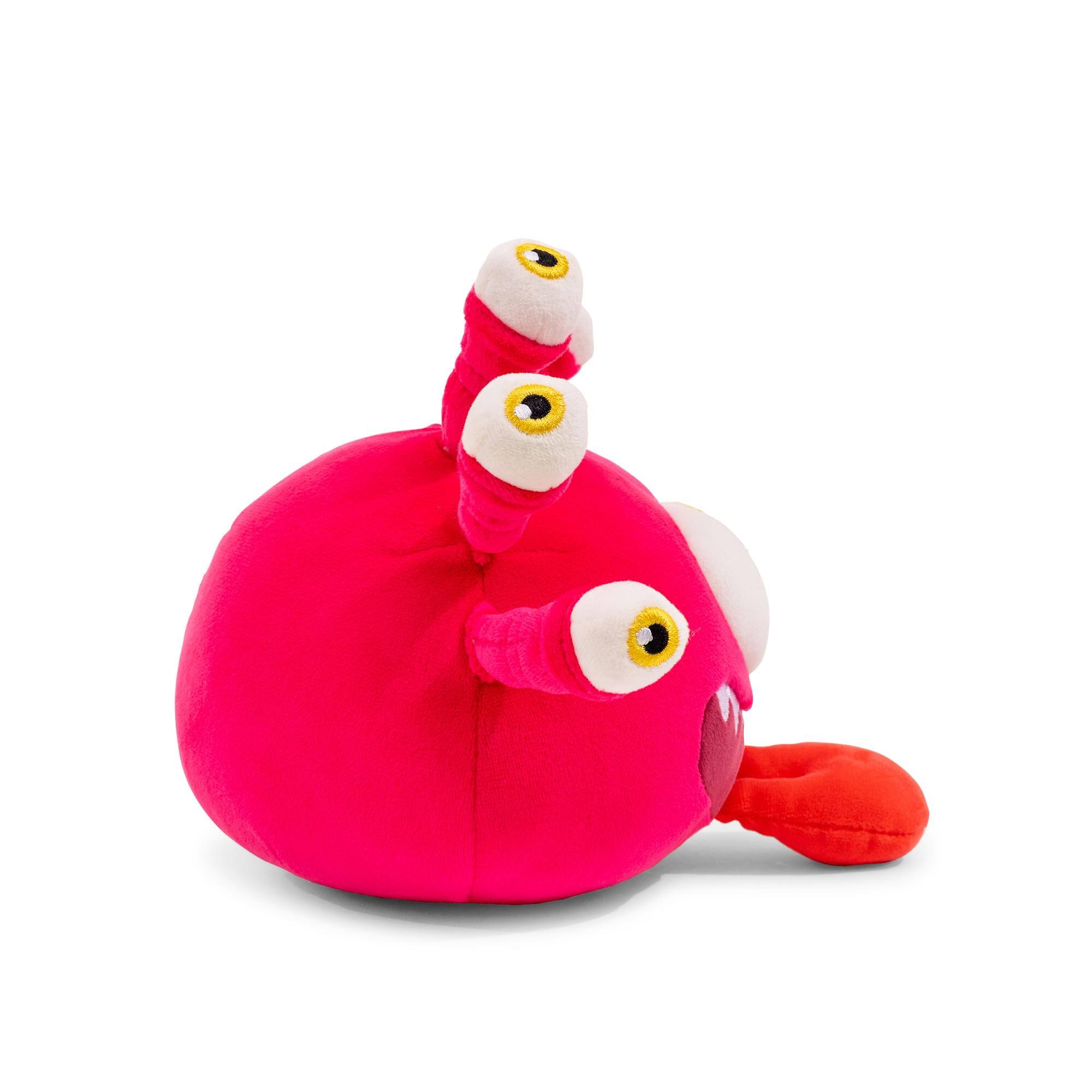 Alt View 10. Toynk - Eyeball Overlord 8-Inch Collector Plush - Red.